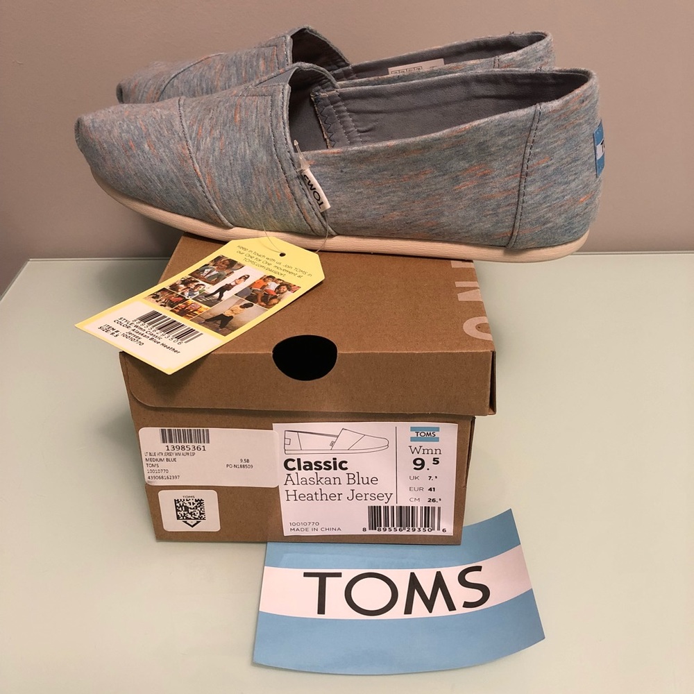 TOMS Jersey Slip On Shoes Sneakers